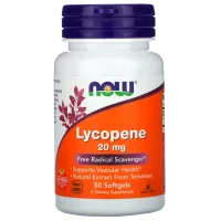 Витамины и минералы Now Foods LYCOPENE 20 MG (733739030627) 50