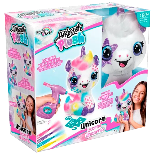 Креативный набор Canal Toys Airbrush Plush Unicorn 228CL 6+/ Разноцветный Разноцветный photo 1 Креативный набор Canal Toys Airbrush Plush Unicorn 228CL 6+/ Разноцветный Разноцветный photo 1