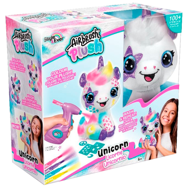 Креативный набор Canal Toys Airbrush Plush Unicorn 228CL 6+/ Разноцветный Разноцветный photo 1 Креативный набор Canal Toys Airbrush Plush Unicorn 228CL 6+/ Разноцветный Разноцветный photo 1