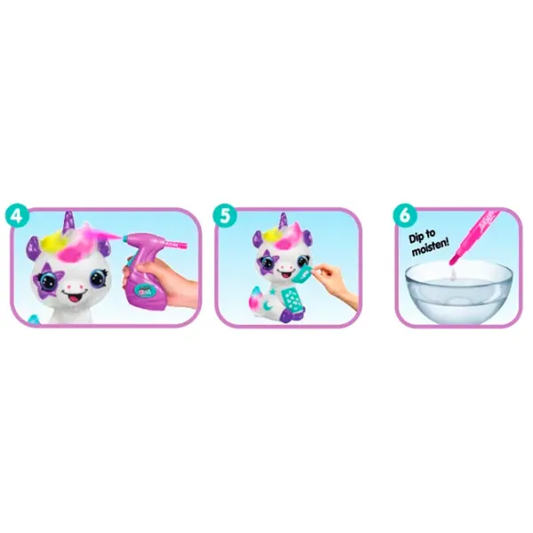 Креативный набор Canal Toys Airbrush Plush Unicorn 228CL 6+/ Разноцветный Разноцветный photo 4 Креативный набор Canal Toys Airbrush Plush Unicorn 228CL 6+/ Разноцветный Разноцветный photo 4