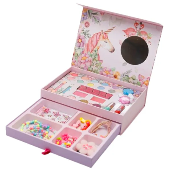 Set de creație Essa Toys Jewelry & Makeup Unicorn IG2925 5+/ Multicolor Pink photo 2