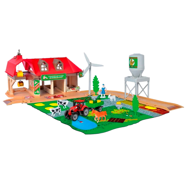 Jucărie interactivă Noriel Cool Machines Set Fermă Cu Tractor INT7730 3+/ Multicolor Multicolor photo 1