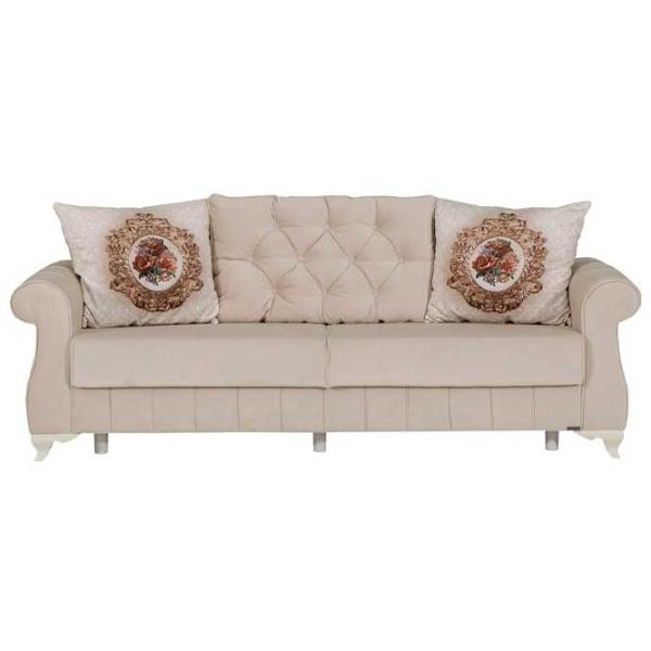 Canapea Moda Life Bianco 2 (880613339) Stofă/ Cream photo 1 Canapea Moda Life Bianco 2 (880613339) Stofă/ Cream photo 1
