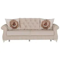 Canapea Moda Life Bianco 2 (880613339) Stofă/ Cream