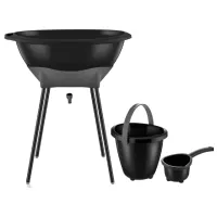 Cădiță pentru bebeluși BabyJem 696 Unisex/ 0 - 12 luni/ Black