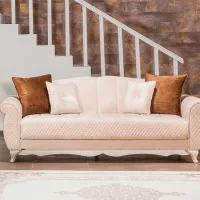 Canapea Moda Life Grand 2 (880612776) Stofă/ Cream photo 2