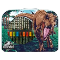 Set de creație As Kids Jurassic World Art Case 1023-66229 3+/ Multicolor Green