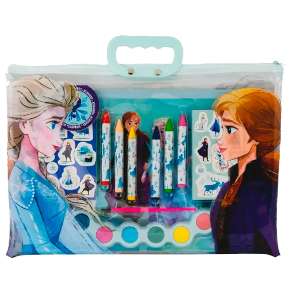 Set de creație As Kids Frozen Set pentru desen 1023-68001 3+/ Multicolor Blue photo 1