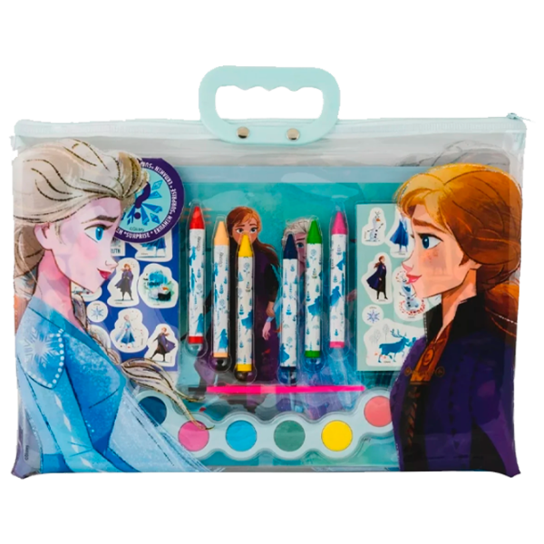 Set de creație As Kids Frozen Set pentru desen 1023-68001 3+/ Multicolor Blue photo 1