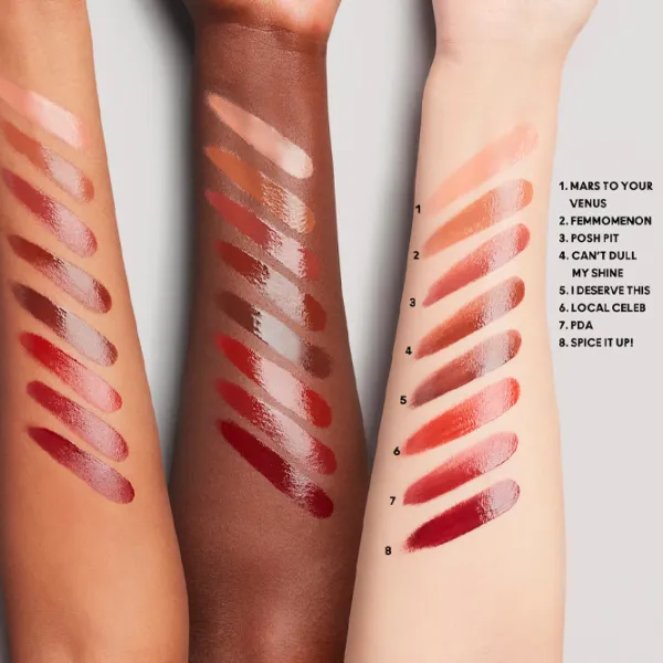 Губная помада Mac LUSTREGLASS Stick/ Brown photo 4