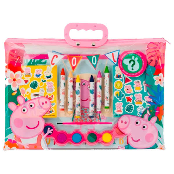Set de creație As Kids Peppa Pig Set pentru desen 1023-68002 3+/ Multicolor Pink photo 1