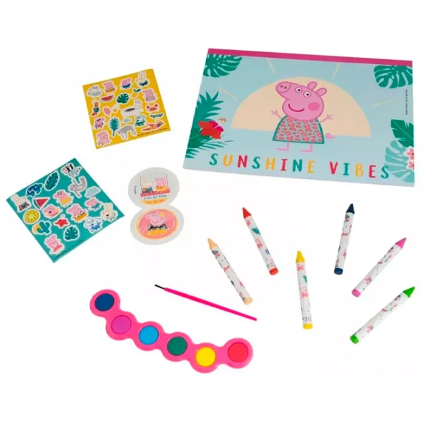 Set de creație As Kids Peppa Pig Set pentru desen 1023-68002 3+/ Multicolor Pink photo 2