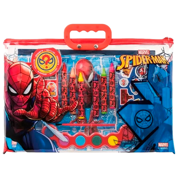 Set de creație As Kids Spider-Man Set pentru desen 1023-68003 3+/ Multicolor Multicolor photo 1