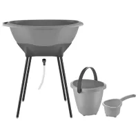 Cădiță pentru bebeluși BabyJem 696 Unisex/ 0 - 12 luni/ Gray