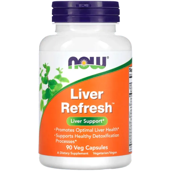 Витамины и минералы Now Foods LIVER REFRESH 90 VCAPS (733739024480) 90 капсул photo 1