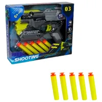 Pistol de jucărie Essa Toys EVA XD688-14 6+/ Săgeți/ Black photo 3