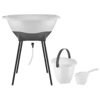 Cădiță pentru bebeluși BabyJem 696 Unisex/ 0 - 12 luni/ White