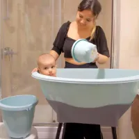 Cădiță pentru bebeluși BabyJem 696 Unisex/ 0 - 12 luni/ Turquoise photo 6