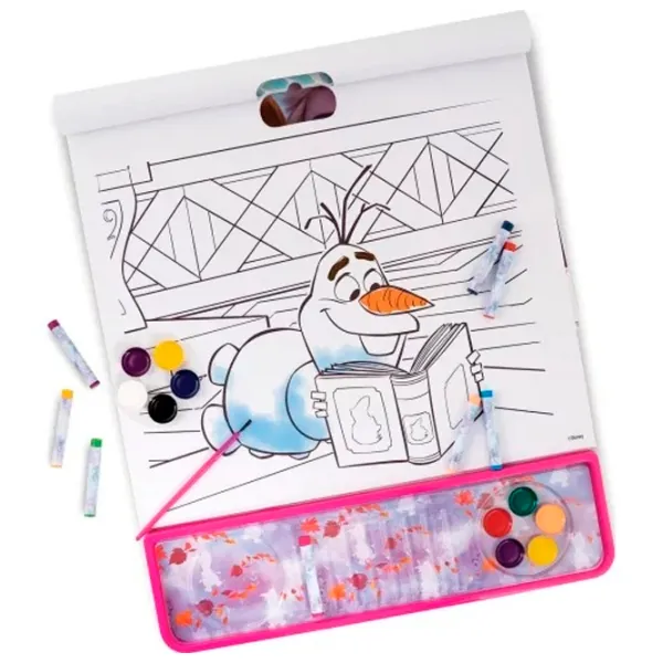 Set de creație As Kids Giga Block Frozen 1023-62734 3+/ Multicolor Pink photo 2
