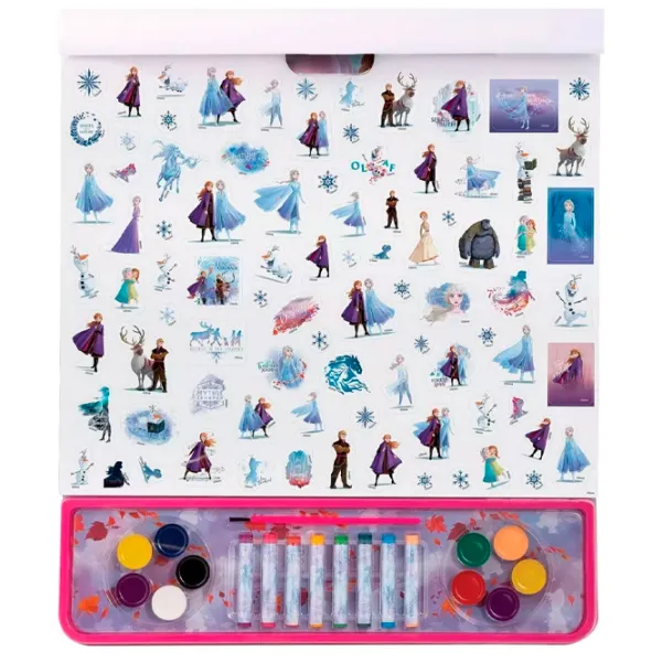 Set de creație As Kids Giga Block Frozen 1023-62734 3+/ Multicolor Pink photo 3