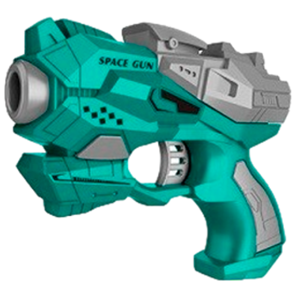 Pistol de jucărie Essa Toys EVA XD688-37 6+/ Săgeți/ Blue photo 1