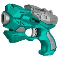 Pistol de jucărie Essa Toys EVA XD688-37 6+/ Săgeți/ Blue