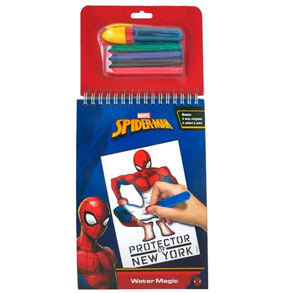 Креативный набор Total Office Spider-Man Рисуй С Водой Spe31005_2 6+/ Разноцветный Красный photo 1