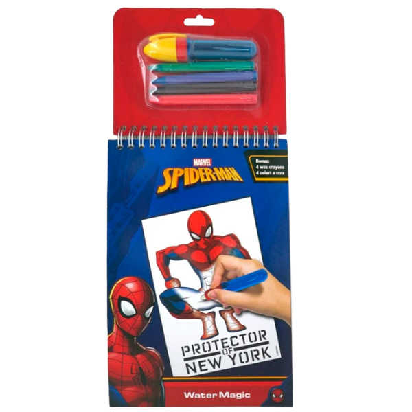Креативный набор Total Office Spider-Man Рисуй С Водой Spe31005_2 6+/ Разноцветный Красный photo 1