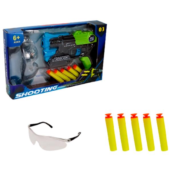 Pistol de jucărie Essa Toys EVA XD688-13 6+/ Săgeți/ Black photo 2