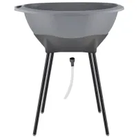 Cădiță pentru bebeluși BabyJem 717 Unisex/ 0 - 12 luni/ Gray