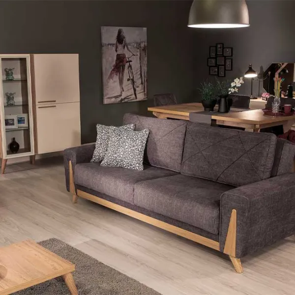 Canapea Moda Life Alize 2 (880612798) Stofă / Gray photo 3 Canapea Moda Life Alize 2 (880612798) Stofă / Gray photo 3
