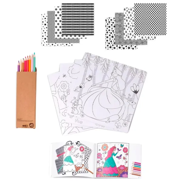 Set de creație As Kids Art Princesses 1038-21054 4+/ Multicolor Pink photo 3