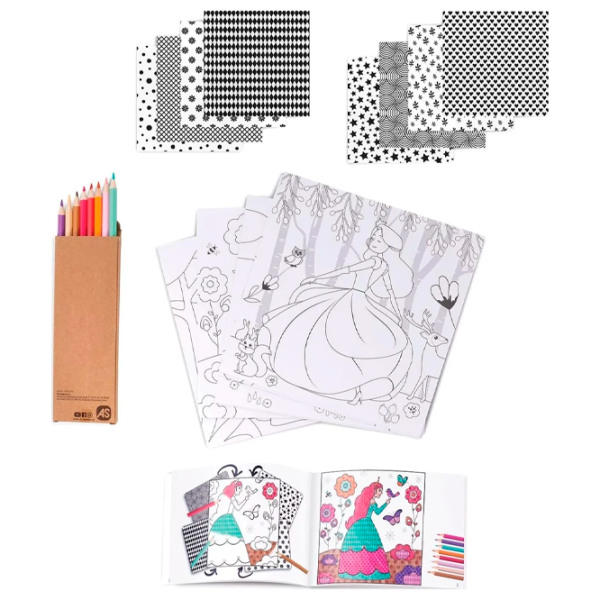 Set de creație As Kids Art Princesses 1038-21054 4+/ Multicolor Pink photo 3