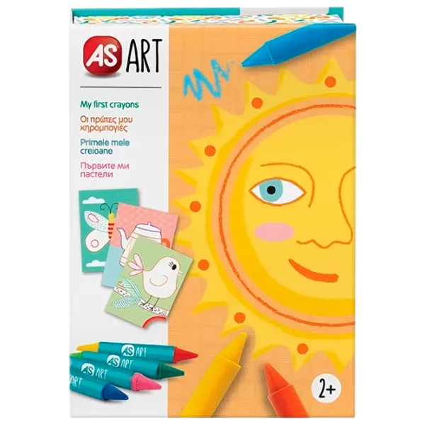 Креативный набор As Kids Art My First Crayons 1038-21061 2+/ Разноцветный Pink photo 1 Креативный набор As Kids Art My First Crayons 1038-21061 2+/ Разноцветный Pink photo 1