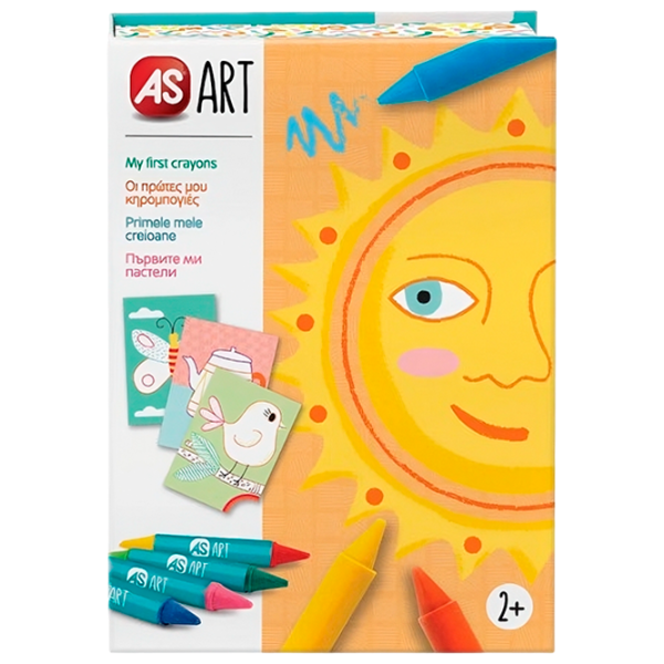 Креативный набор As Kids Art My First Crayons 1038-21061 2+/ Разноцветный Pink photo 1 Креативный набор As Kids Art My First Crayons 1038-21061 2+/ Разноцветный Pink photo 1