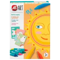 Креативный набор As Kids Art My First Crayons 1038-21061 2+/ Разноцветный Pink