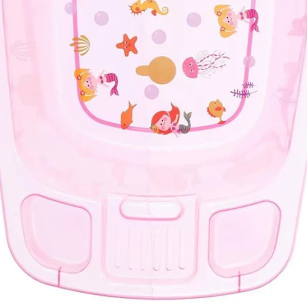 Детская ванночка BabyJem 001 Для девочек/ 0 - 12 месяцы/ Pink photo 5 Детская ванночка BabyJem 001 Для девочек/ 0 - 12 месяцы/ Pink photo 5