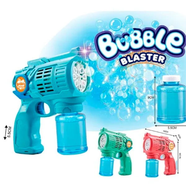 Suflantă cu bule Essa Toys Space Gun P81388 3+/ Multicolor photo 3