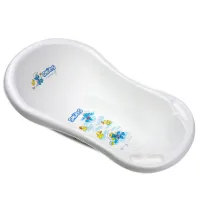 Cădiță pentru bebeluși Lorelli The Smurfs Unisex/ 0 - 12 luni/ White
