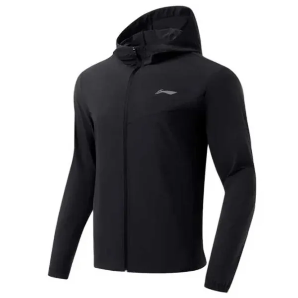 Ветровка для мужчин Li-Ning AFDT185-1B Демисезонная/ Black photo 1 Ветровка для мужчин Li-Ning AFDT185-1B Демисезонная/ Black photo 1
