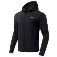 Jachetă pentru bărbați Li-Ning AFDT185-1B Semi-sezon/ Black
