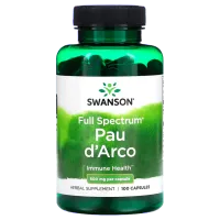 Витамины и минералы Now Foods PAU D' ARCO (733739047250) 100 капсул