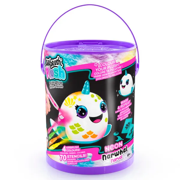 Креативный набор Canal Toys Airbrush Plush Neon Squish Pals Paint Can AIR022CL 6+/ Разноцветный Разноцветный photo 2 Креативный набор Canal Toys Airbrush Plush Neon Squish Pals Paint Can AIR022CL 6+/ Разноцветный Разноцветный photo 2