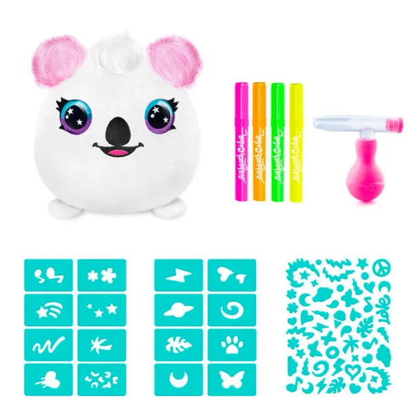 Креативный набор Canal Toys Airbrush Plush Neon Squish Pals Paint Can AIR022CL 6+/ Разноцветный Разноцветный photo 6 Креативный набор Canal Toys Airbrush Plush Neon Squish Pals Paint Can AIR022CL 6+/ Разноцветный Разноцветный photo 6