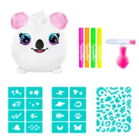 Креативный набор Canal Toys Airbrush Plush Neon Squish Pals Paint Can AIR022CL 6+/ Разноцветный Разноцветный photo 6
