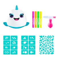 Креативный набор Canal Toys Airbrush Plush Neon Squish Pals Paint Can AIR022CL 6+/ Разноцветный Разноцветный photo 7