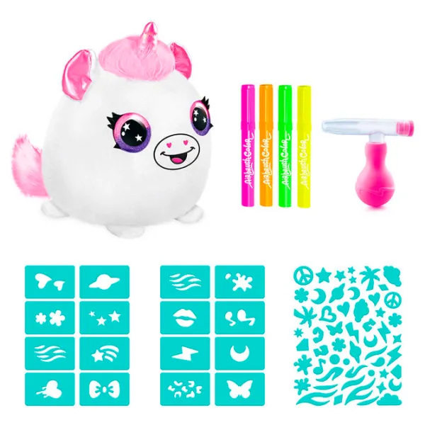 Креативный набор Canal Toys Airbrush Plush Neon Squish Pals Paint Can AIR022CL 6+/ Разноцветный Разноцветный photo 8 Креативный набор Canal Toys Airbrush Plush Neon Squish Pals Paint Can AIR022CL 6+/ Разноцветный Разноцветный photo 8