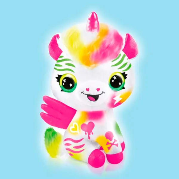 Креативный набор Canal Toys Airbrush Plush Neon Unicorn AIR024CL 6+/ Разноцветный White photo 2