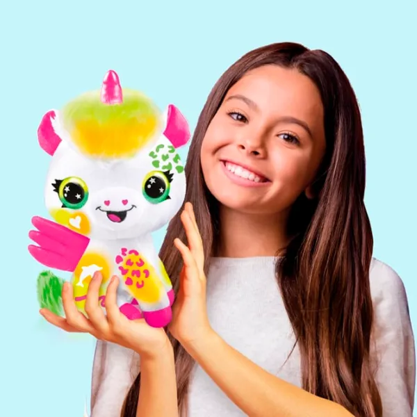Креативный набор Canal Toys Airbrush Plush Neon Unicorn AIR024CL 6+/ Разноцветный White photo 3