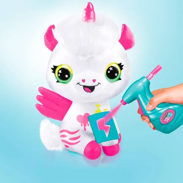 Креативный набор Canal Toys Airbrush Plush Neon Unicorn AIR024CL 6+/ Разноцветный White photo 4